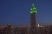 Empire State Building na zeleno